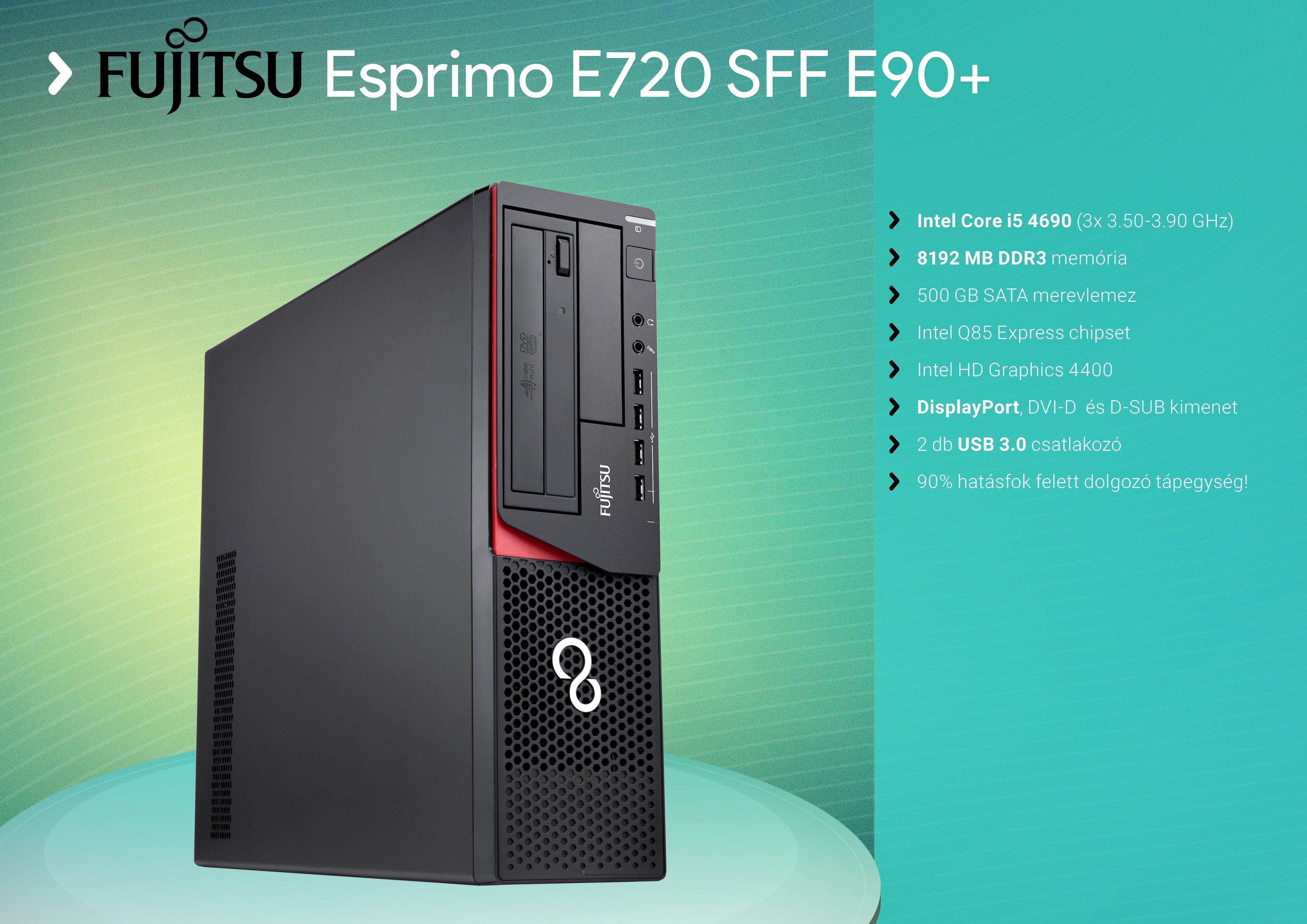 Fujitsu Esprimo E720 SFF E90+ :: PC Aréna Kft.