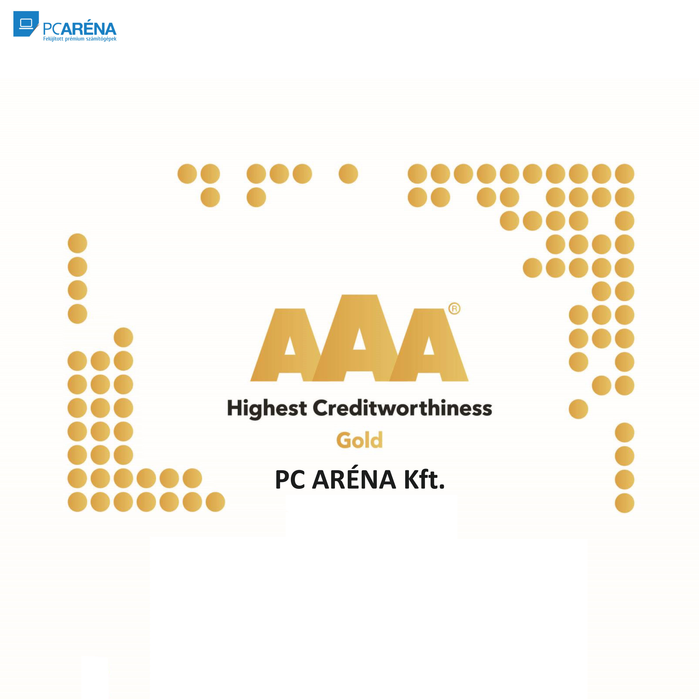 Állandó fejlődésben – Bisnode AAA Gold tanúsítványt szereztünk