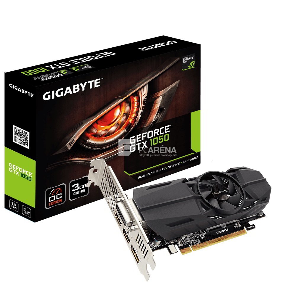 Gtx 1050 gigabyte 2gb обзор